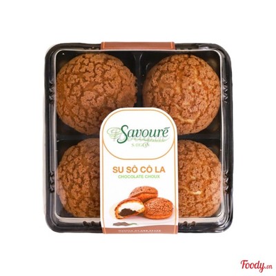 Bánh Su Kem Sô Cô La 2  Nhân - Chocolate Cookies Choux