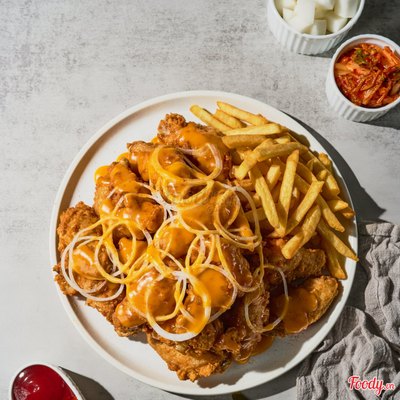 Cánh gà rán xốt Sriracha Mayo
