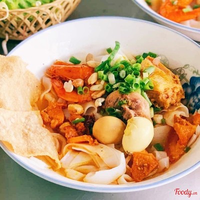 Mì Quảng Tôm Sườn