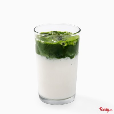 Matcha Latte_Meiji Milk