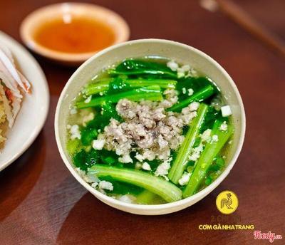 Canh cải thịt bằm