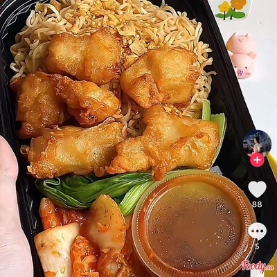 Mì Trộn Gà Viên