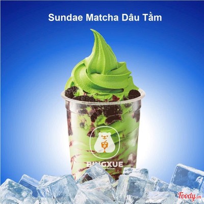 Sundae Matcha Dâu Tằm 