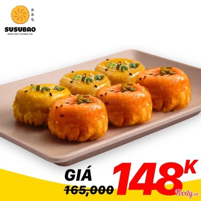 3 cái Vị Curry + 3 cái Tôm Nguyên Bản
