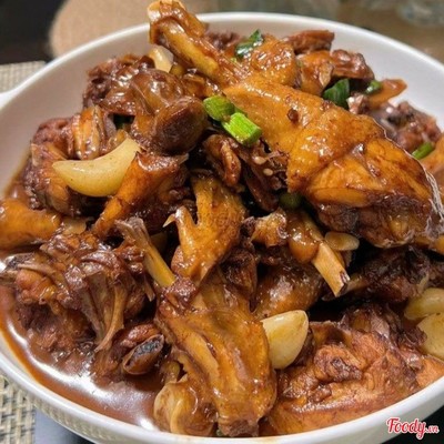 Vịt Kho Gừng + cơm + canh