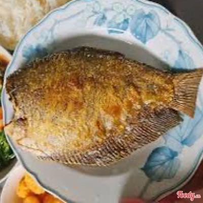 Khô cá sặc bổi + cơm + canh