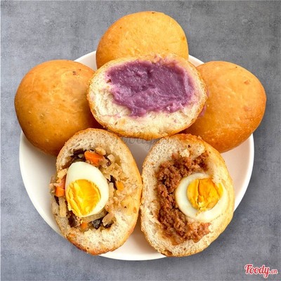 Combo 3 Bánh Bao Chiên: Thịt heo, Pate, Môn