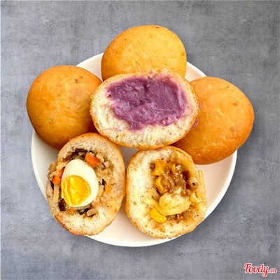 Combo3 Bánh Bao Chiên: Bò Phô Mai, Thịt Heo, Môn