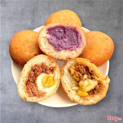 Bánh Bao Chiên Combo3 Bò Phô Mai, Pate, Môn