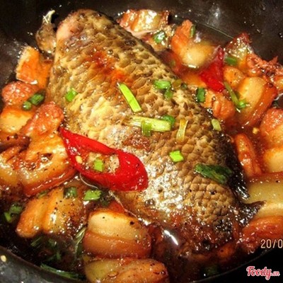 Cá Rô Kho + Cơm + Canh
