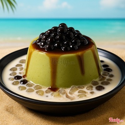 TÀU HỦ SINGAPORE VỊ  MACHA (PACK 5 HỦ + TẶNG 1)