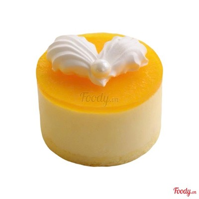 Bánh Kem Nhỏ Phô Mai Chanh Dây - Passion Cheeesecake (6x6cm)