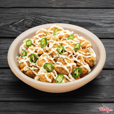 Gà rán xốt Kem Hành