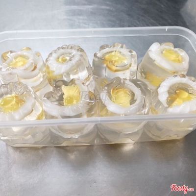 Rau Câu Dừa Bánh Flan