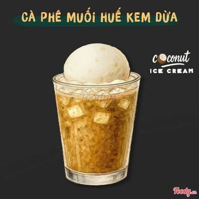 Cà Phê Muối Huế Kem Dừa | Salted Coconut Coffee