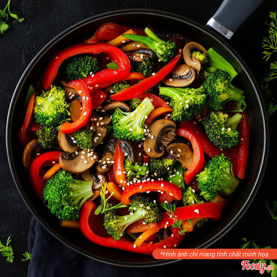 Canh bông cải xanh thịt bầm