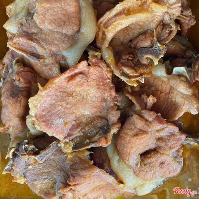 CƠM SƯỜN RAM + TRỨNG ỐP LA