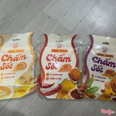 Bánh tráng chấm sốt