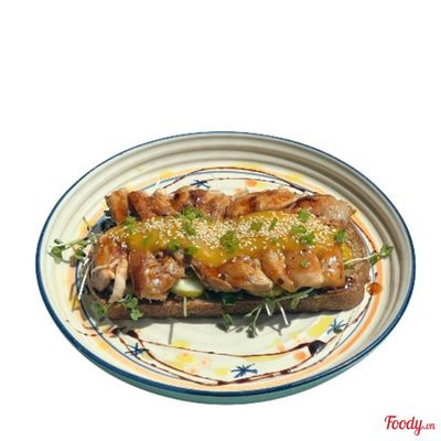 Chicken Teriyaki Tartine