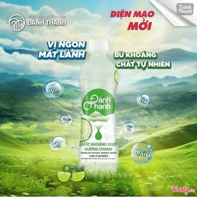 Nước khoáng Đảnh Thạnh vị chanh