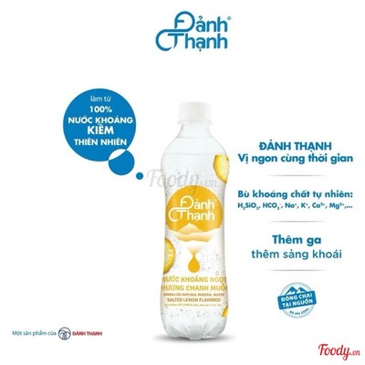 Nước Khoáng Đảnh Thạnh vị Chanh Muối