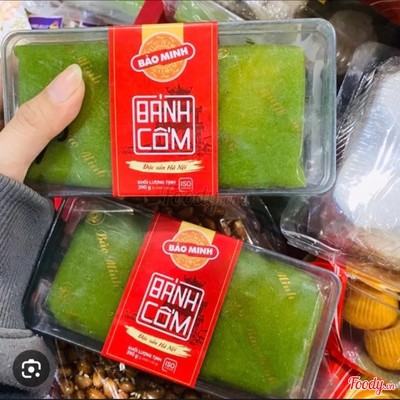 Bánh Cốm (1 hộp 6 cái tròn) thơm ngon chất lượng