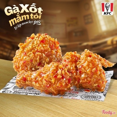 3 Miếng Gà Xốt Mắm Tỏi