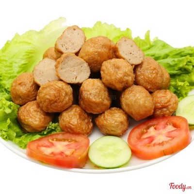 Bò viên chiên