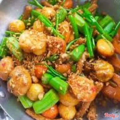 Combo viên chiên thập Cẩm sốt bơ tỏi