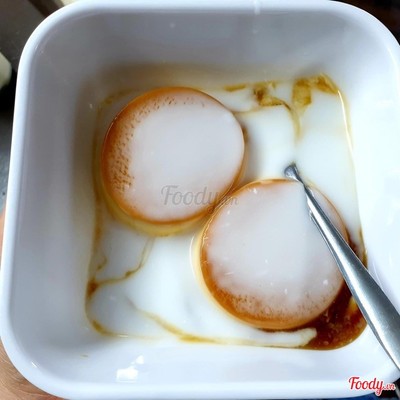 Flan cafe cốt dừa(2c)