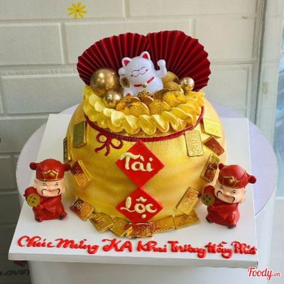 Hũ vàng khai trương có chữ Tài Lộc