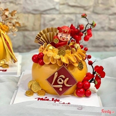 Bánh kem thần tài lộc sz14