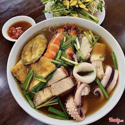 Bún mắm đặc biệt có cá lóc