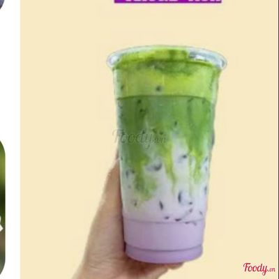 Matcha Latte khoai môn