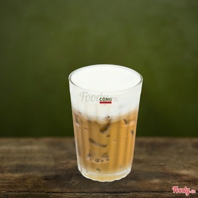 CÀ PHÊ NÂU KEM MUỐI 8oz - Coffee W.Condensed Milk, Salted Cream 8oz