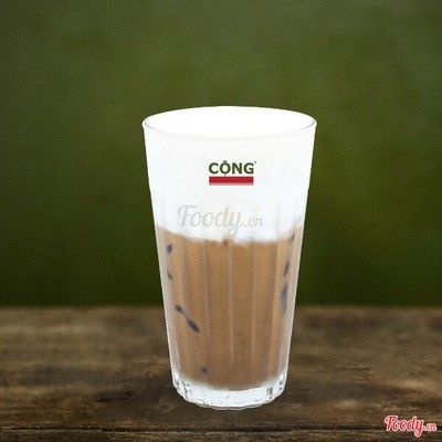 CÀ PHÊ NÂU KEM MUỐI 12oz - Coffee W.Condensed Milk, Salted Cream 12oz