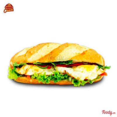 Bánh mì ốp la 2 trứng