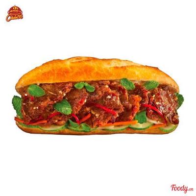 Bánh mì bò sốt tiêu
