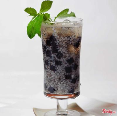 Sâm mix sương sáo, hạt chia