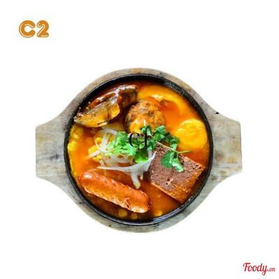 C2. Trứng, cá, pate