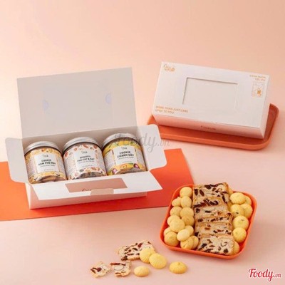 Hộp Set 3 Cookie tùy chọn