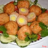 Cá Viên Trứng Cút (3 viên)