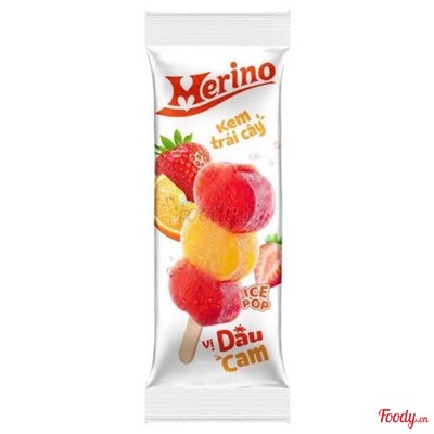 Kem trái cây dâu cam Merino 52g