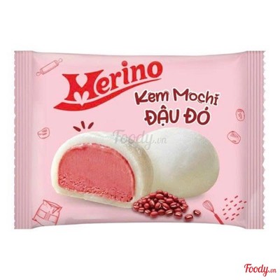 Kem mochi Merino đậu đỏ 40g