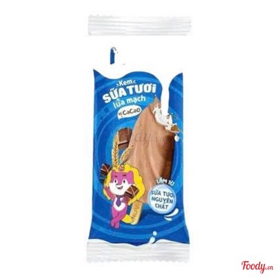 Kem sữa tươi lúa mạch caccao Nuvi 52g