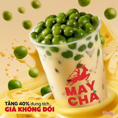 Lục Trà Sữa Trân Châu Matcha Phô Mai