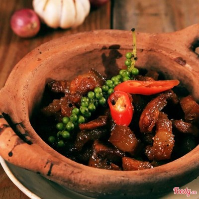 Thịt kho tiêu (Món ăn thêm, không cơm)