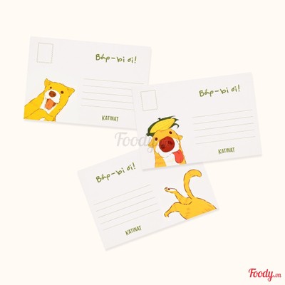 Bưu Thiếp Trên Luống Bắp