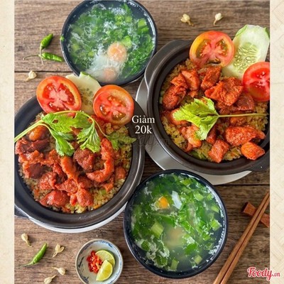 2 Xá Xíu+ 2 Canh Cải