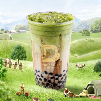 Sữa tươi matcha đường đen (L) 